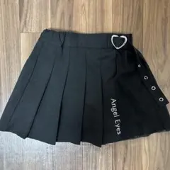 スカート　ミニスカ　130cm 130 黒　ブラック　チュール