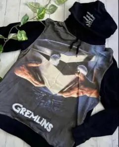 graniph グラニフ GREMLiNS グレムリン パーカー ブラック L
