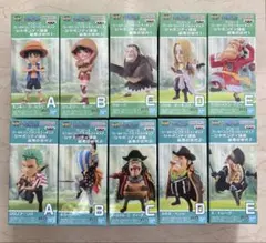 ONE PIECE ワーコレ -最悪の世代1&2- 全10種のサムネイル