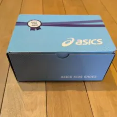 asics キッズスニーカー 青