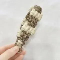 マクラメ編み ハンドストラップ スマホ用