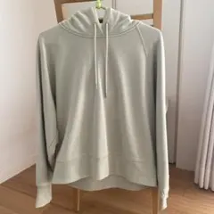 ユニクロ　スウェットプルパーカ　Sサイズ　ライトグリーン