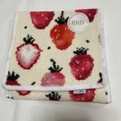 【新品】フェイラー 　ラブラリー　ストロベリードット　ハンカチポーチ