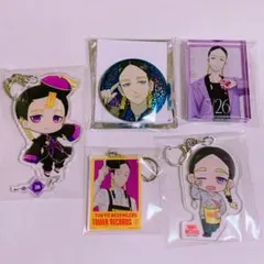 東京リベンジャーズ 灰谷蘭 缶バッジ タワレコ アクキー アクリルブロックセット