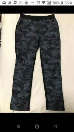 迷彩柄 ハイブリッド ダウンジョガーパンツ・スウェットパンツ