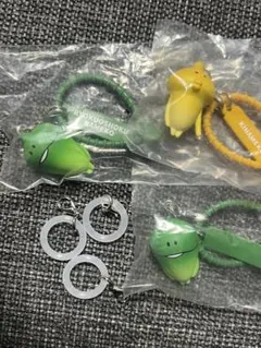 なめこ栽培キット カラフルマルチチャーム 緑黄色なめこ×2 黄なめこ　3点セット