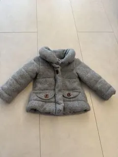 グレー ダウンジャケット風アウター 95cm