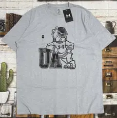 新品 アンダーアーマー ブルドッグイラスト Tシャツ US:Lのサムネイル