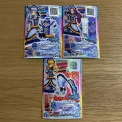 アイカツ！　カード　サイレントカナリアコーデ　3枚セット