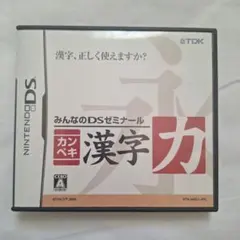 みんなのDSゼミナール カンペキ 漢字力