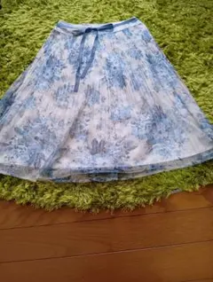 夏用、ギャザースカート、リボン付き