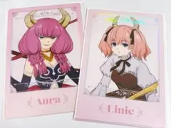 葬送のフリーレン エニマイくじ Ｇ賞 クリアポスター アウラ リーニエ セット