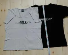 2点セット·「コムサイズム」レディースTシャツ