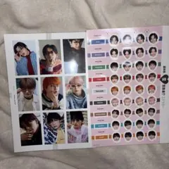 超特急　mini付録　ステッカー　フォトカード