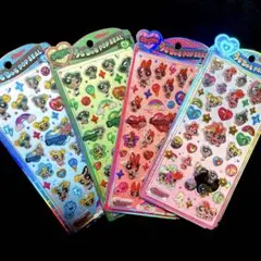 タイムセール♥パワパフ うるちゅるポップシール♥コンプリートセット·͜·❤︎‬正規品