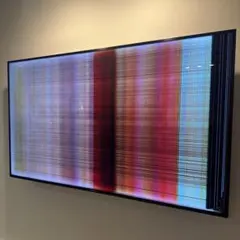 ジャンク品 Panasonic TH-75HX900 本体　壁掛けのサムネイル