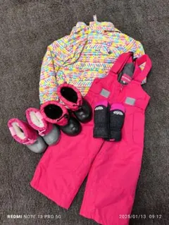 PURECONSCIOUS スキー，ボードウェアセット 90センチ