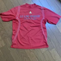 le coq sportif ゴルフ用シャツ L 赤