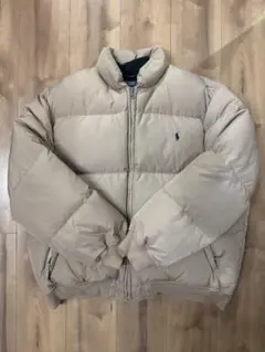 美品 90s POLO Ralph Laurenダウンジャケット ベージュ