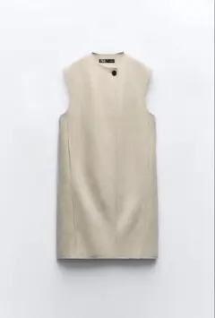 ZARA / ロングソフトベスト