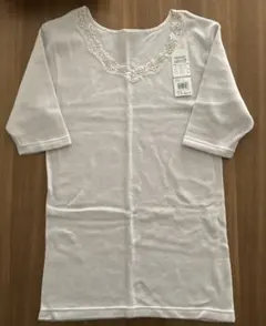 グンゼ 5分袖インナー 秋冬用 起毛 日本製 スモークピンク LLサイズ