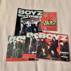 新品未開封　SixTONES BOYZ 3形態 特典付き