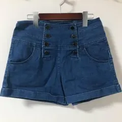 デニムショートパンツ ワンウェイ 早い者勝ち！