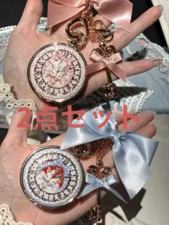 2点 フラワーノーズ　フラワーノーズ バニーガーデン　キーチャームリップバーム