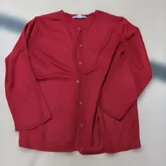 HUMAN WOMAN 長袖カーディガン レッドのサムネイル