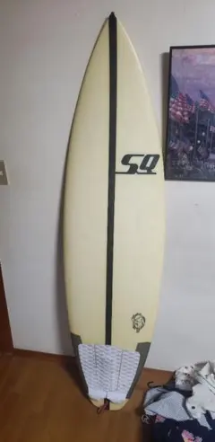 美品】サンタクルーズ サーフボード 6'6 Epoxy Skin ファンボード