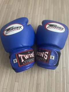 ケンシンパバ専用 TWINS ボクシンググローブ Mサイズ 青kids