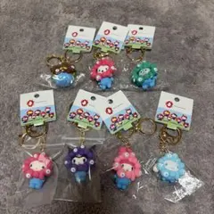 サンリオミャクミャク　パステルキーホルダーコンプリートセット