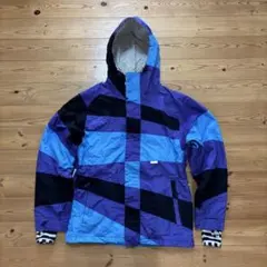 Gush スノーボードウェア ジャケット パープル ブルー ブラック