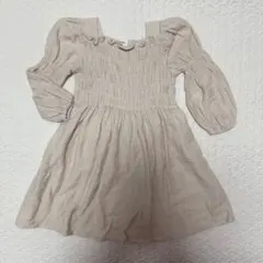 MONBEBE ベージュワンピース S