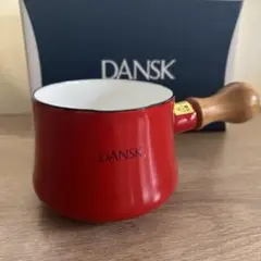 DANSK ダンスク コベンスタイル 片手鍋 ホーロー鍋 レッド - メルカリ