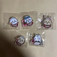 ちいかわレストラン　アクスタ　５個セット　うさぎ　あのこ　はちわれ　シーサー