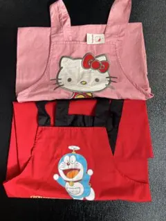 ハローキティ・ドラえもん エプロン 値下げ中