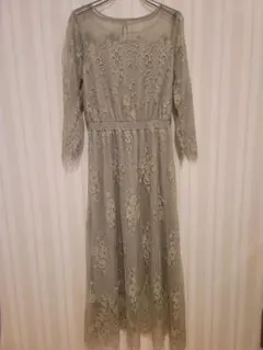 ROPÉ PICNIC カーキ色 レース ドレス 38