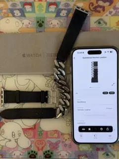 え*こ様 希少HERMES グルメットメタルドゥブルトゥール　Apple Wat