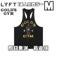 M LÝFT × GOLD'S GYM VINTAGE LOGO TANKTOP