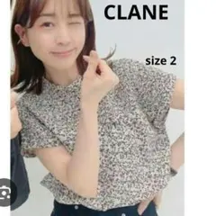 CLANE×田中みな実 コラボ CIRCLE FLOWER TOPS ブラウスM