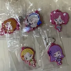 アイカツ　プリパラ　カプセルラバーマスコット　ガチャガチャ