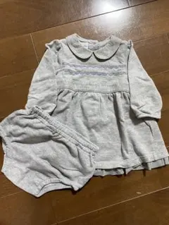 familiar グレー ワンピース 70