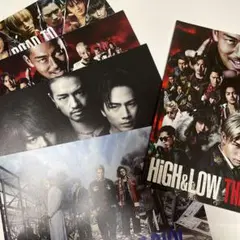 HiGH&LOW パンフレット クリアファイ入場特典