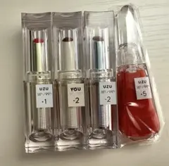 ウズ リップ グロス UZU 4本セット