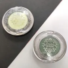 韓国コスメ　韓流　エチュード　ETUDE HOUSE パウダーアイシャドウ　薄緑