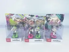 任天堂 amiibo スプラトゥーンシリーズ 3種セット　ホタルヒメアオリホタル