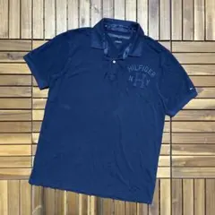 TOMMY HILFIGER トミーヒルフィガー 半袖 ポロシャツ 鹿の子