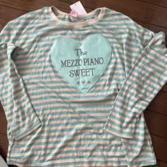 ★新品★メゾピアノ　ボーダー長袖Tシャツ160㎝のサムネイル