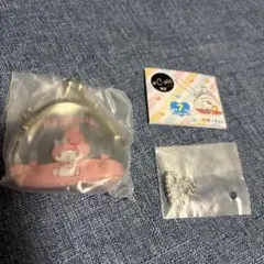 サンリオ がまぐちキーホルダー マイメロディ シープラ限定 ガチャ　マイメロ